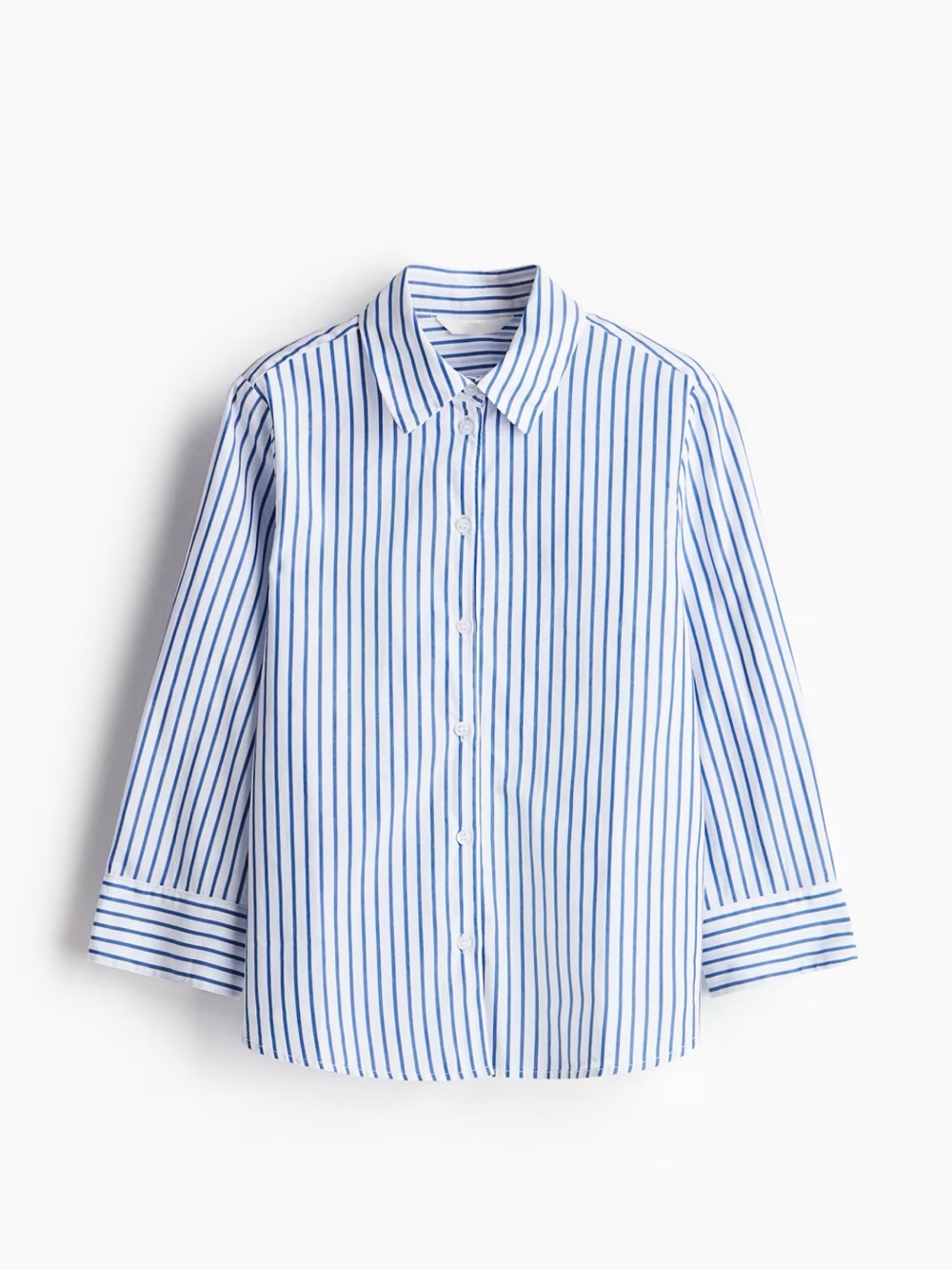 H&M Cotton Poplin Shirt